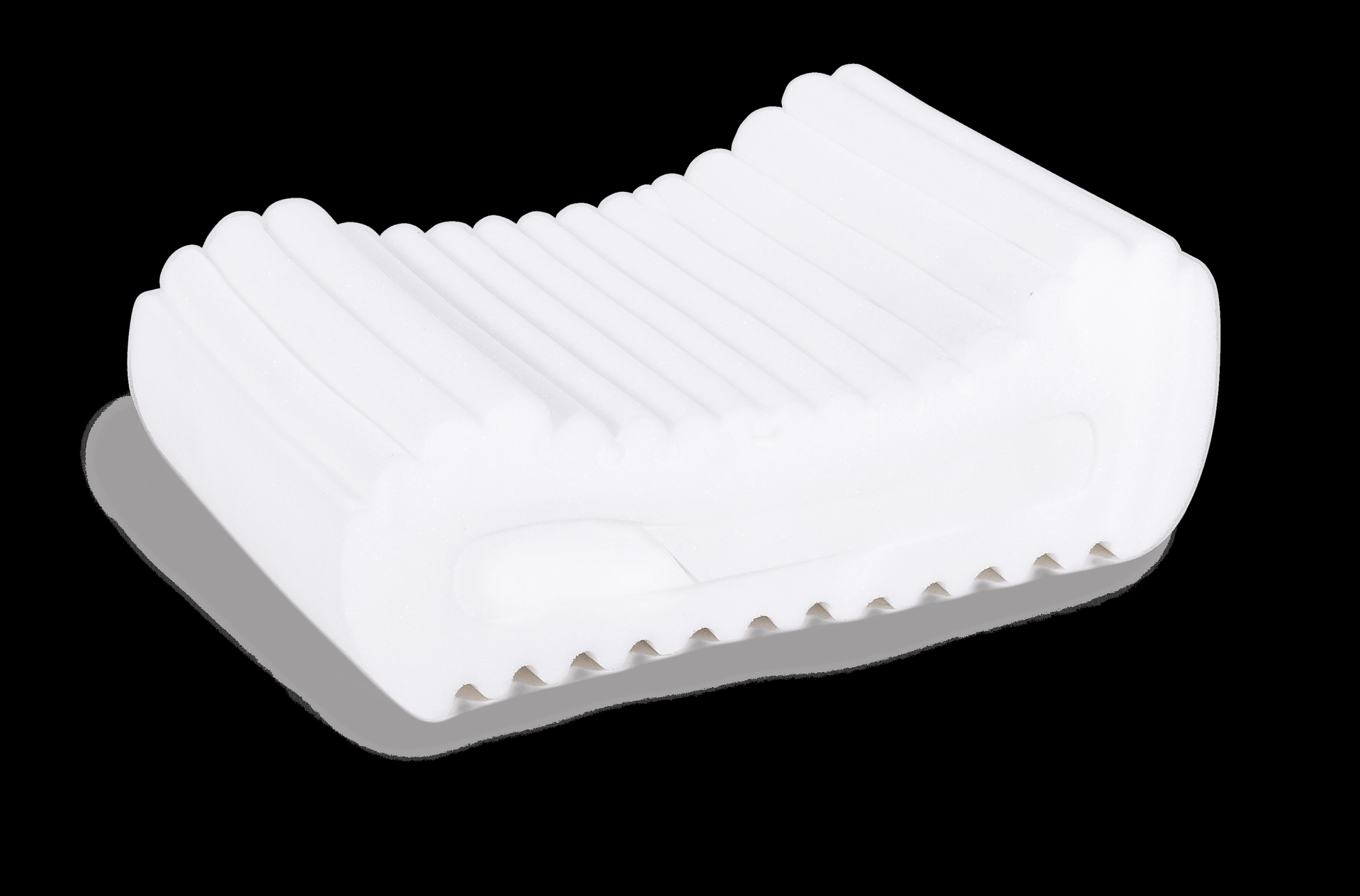 Travel Pillow for Migraine and Headache Contoured Memory Foam Pillow