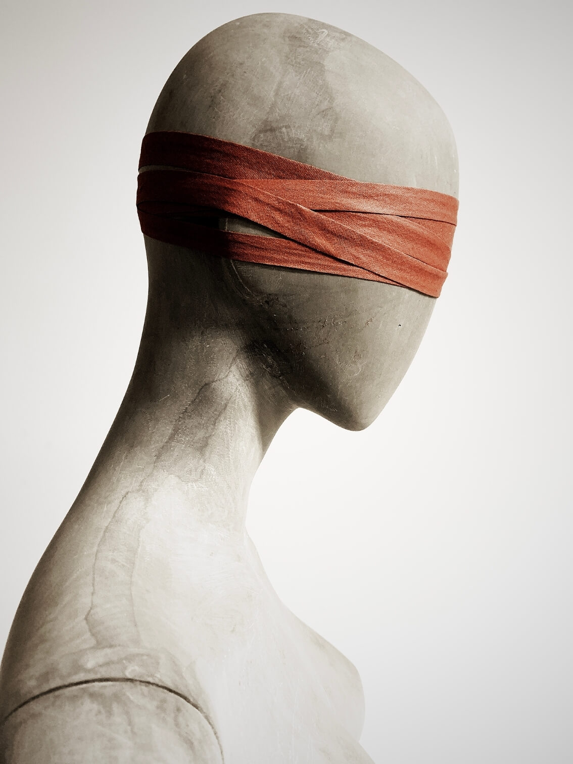 Tension Headache Head Wrapped Pressure